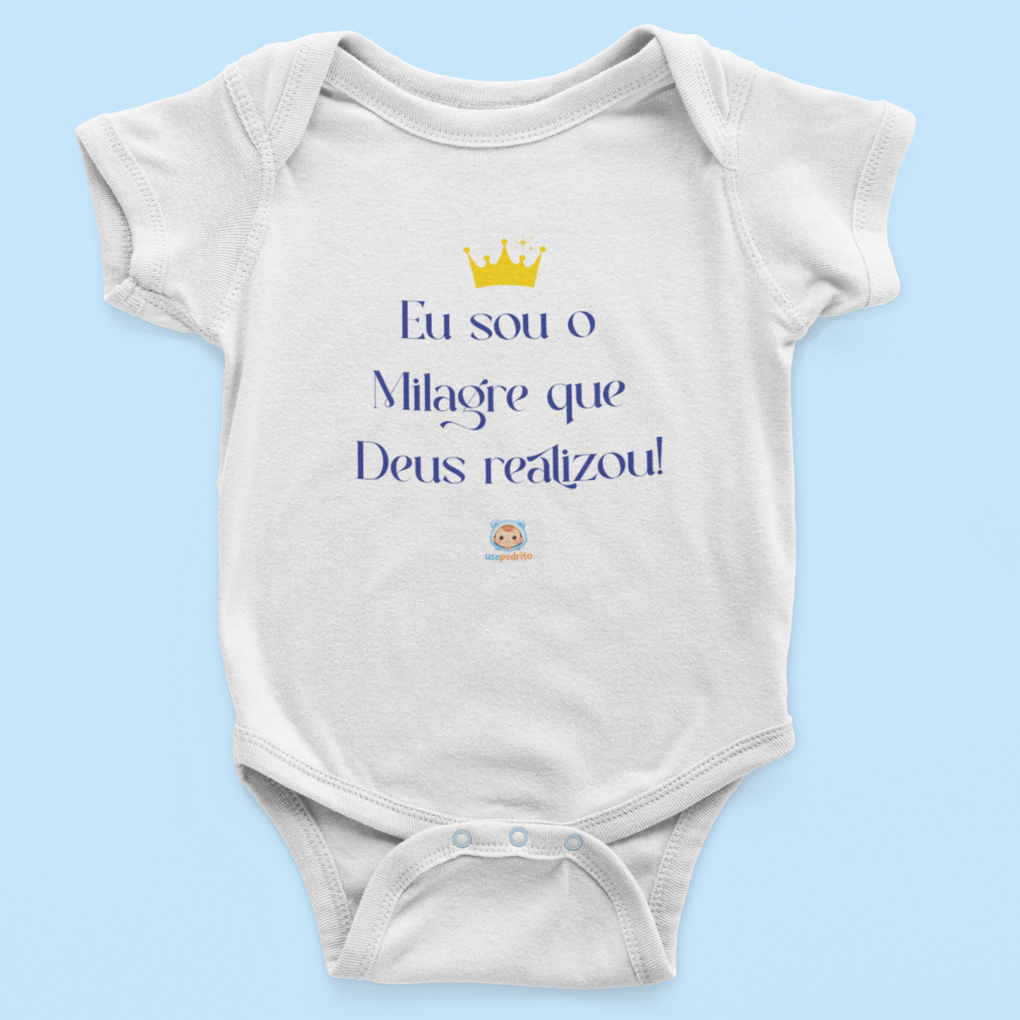 Body Premium para Bebê Religioso