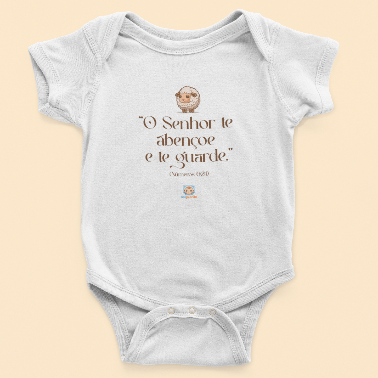 Body Premium para Bebê Religioso