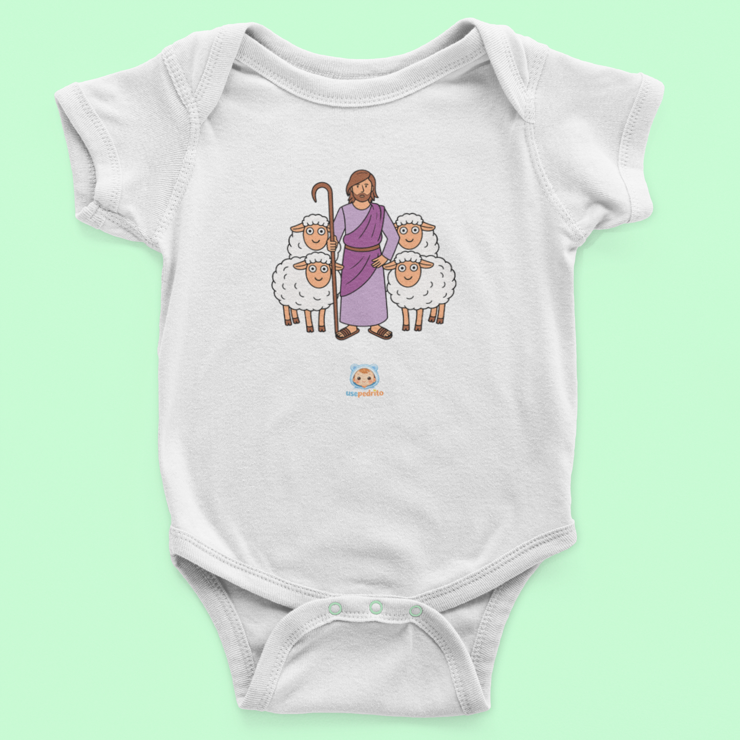 Body Premium para Bebê Religioso