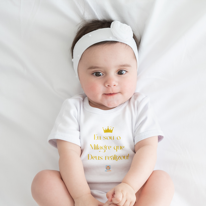 Body Premium para Bebê Religioso